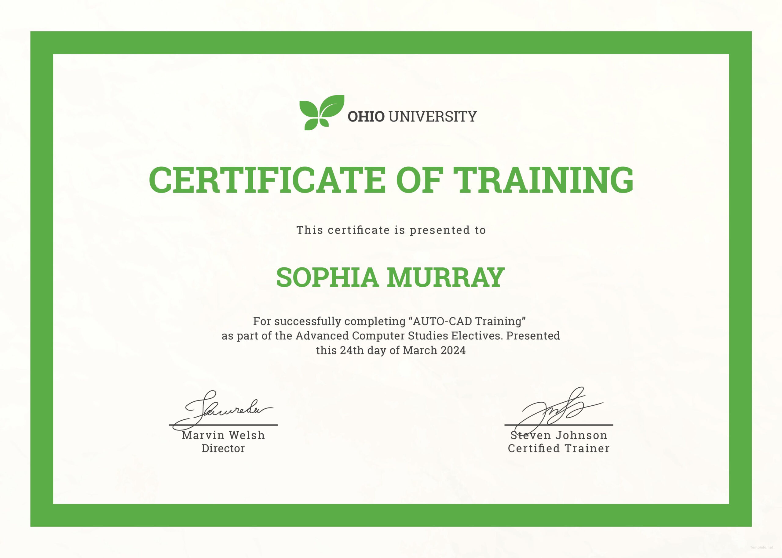 Computer Training Certificate Template - Google Docs, Illustrator pertaining to Training Certificate Template Word Format