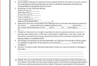 Construction Loan Agreement Template | Contract Template, Loan, The for Fantastic Private Mortgage Contract Template