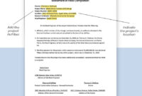 Construction Statement At Completion Template – Google Docs, Word in Completion Statement Template