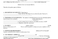 Consulting Agreement – Fillable Pdf – Free Printable Legal Forms with regard to Consulting Firm Contract Template