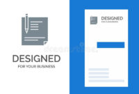 Contract, Document, File, Page, Paper, Sign, Signing Grey Logo Design with regard to Logo Design Contract Template