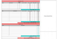 Costing Spreadsheet Template — Excelxo regarding Cost Card Template