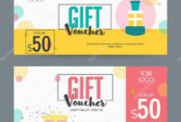 Creative Gift Voucher Template Design. — Stock Vector Throughout Movie throughout Awesome Movie Gift Certificate Template