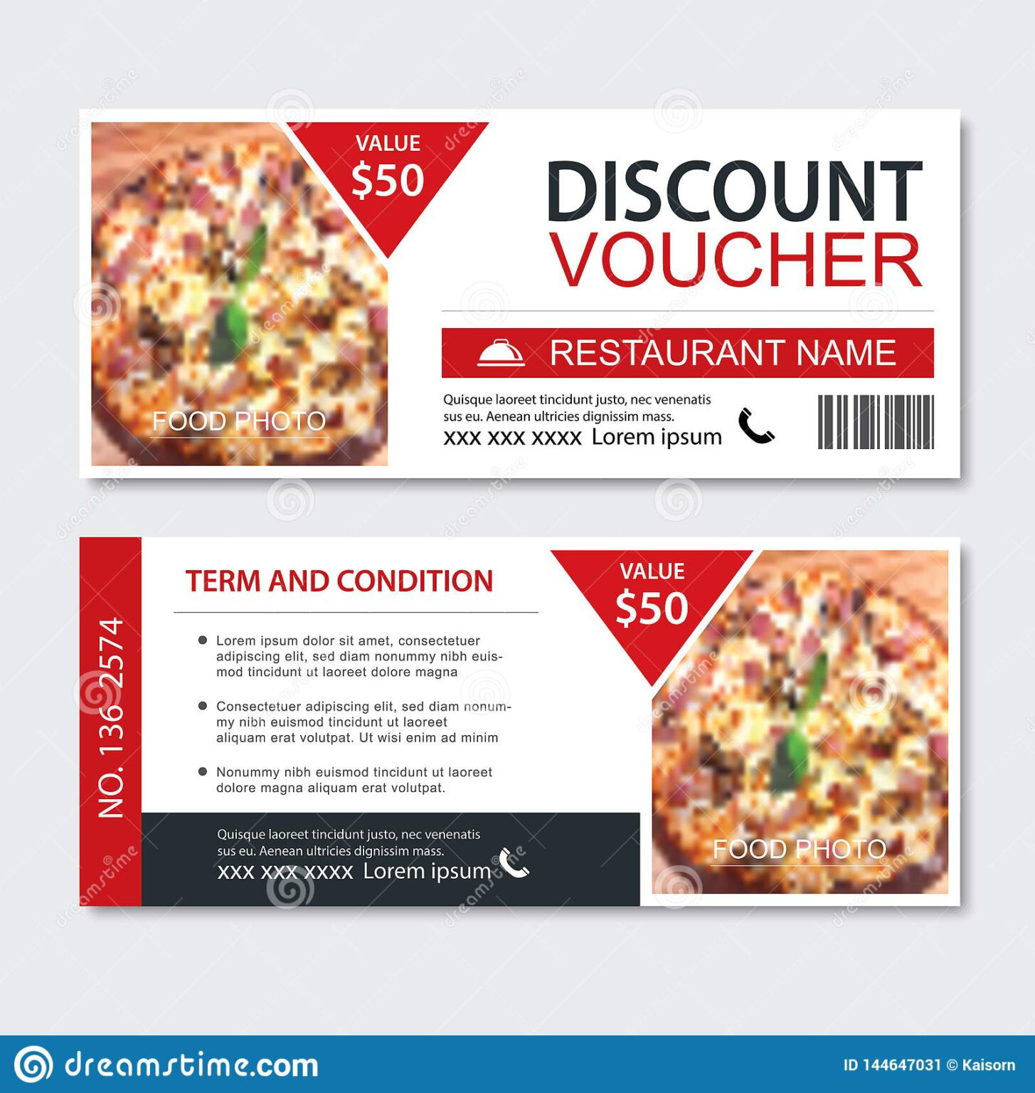 Discount Gift Voucher Fast Food Template Design. Pizza Set With Regard in Awesome Pizza Gift Certificate Template