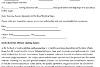 Dog Breeding Contract Template for Dog Walker Contract Template