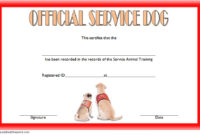 Dog Training Certificate Template [10+ Latest Designs Free] in Workshop Certificate Template