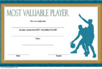 Download 10+ Basketball Mvp Certificate Editable Templates with regard to Mvp Certificate Template