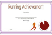 Download 10+ Running Certificate Templates Free pertaining to Awesome Athletic Certificate Template