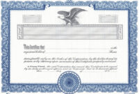Duke 11 Stock Certificates throughout Blank Share Certificate Template Free