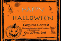 √ 20 Halloween Costume Certificate Template ™ | Dannybarrantes Template pertaining to Simple Halloween Certificate Template