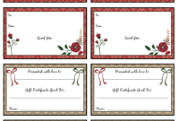 Edit Holiday Certificate Free / Printable Merry Christmas Gift pertaining to Merry Christmas Gift Certificate Templates