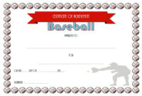 Editable Baseball Award Certificates [9+ Sporty Designs Free] throughout Amazing Sports Award Certificate Template Word