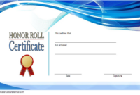 Editable Honor Roll Certificate Templates 7+ Best Ideas Intended For in Free Social Studies Certificate