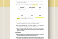 Electrical Contract Template In 2020 | Contract Template, Electricity in Free Electrical Contract Agreement Sample