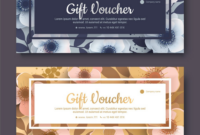 Elegant Gift Voucher Coupon Template Royalty Free Vector Within Elegant for Elegant Gift Certificate Template