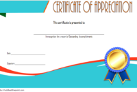 Employee Appreciation Certificate Template 5 | Certificate Templates throughout Fresh Employee Anniversary Certificate Template