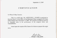Employee Certificate Of Service Template - Professional Template for Simple Certificate Of Service Template Free