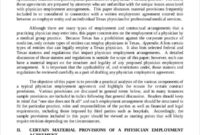Employment Agreement Template - 24+ Free Word, Pdf Format Downlaod for Medical Independent Contractor Agreement Template