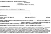 Equipment Rental Agreement Template | Rental Agreement Templates in Fascinating Housing Rental Contract Template