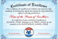 Excellence Certificate Designer | Certificate Templates, Certificate Of pertaining to Fascinating Free Certificate Of Excellence Template
