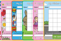 👉 Printable Sticker Chart (Teacher-Made) inside Certificate Of Cooking 7 Template Choices Free