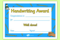 👉 Writing Award Certificate (Teacher Made) inside New Writing Competition Certificate Templates