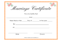 Fake Marriage Certificate | Marriage Certificate, Online Marriage intended for Amazing Certificate Of License Template