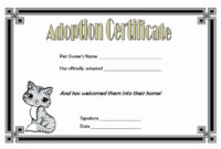Fascinating Rabbit Adoption Certificate Template 6 Ideas Free for Rabbit Adoption Certificate Template 6 Ideas Free
