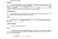 Fill, Edit And Print Office Space Lease Agreement Form Online | Sellmyforms inside Amazing Office Rent Contract Template