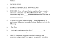 Fill, Edit And Print Talent Agreement Form Online | Sellmyforms inside Amazing Talent Management Contract Template