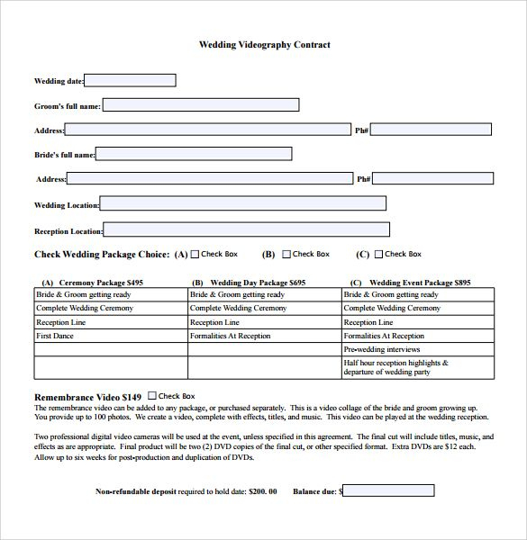 Film Contract Template intended for Film Crew Contract Template