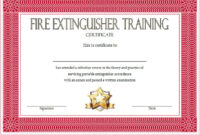 Fire Extinguisher Certificate Template (4 | Meme Lucu, Lucu Regarding regarding Fire Extinguisher Training Certificate