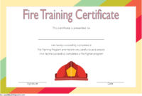 Firefighter Training Certificate Template - 10+ Updated 2019 pertaining to Training Completion Certificate Template 7 Ideas
