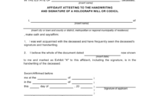 Form 74.9 Download Fillable Pdf Or Fill Online Affidavit Attesting To within Free Personal Appearance Contract Template