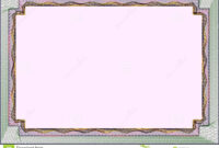 Frame Blank Template For A Certificate Stock Illustration intended for Borderless Certificate Templates