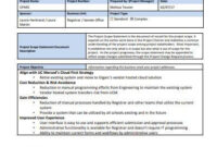 Free 10+ Project Scope Statement Samples In Pdf | Ms Word inside Project Management Scope Statement Template
