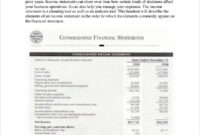 Free 10+ Sample Income Statement Templates In Pdf | Ms Word with Basic Income Statement Template