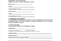Free 14+ Wedding Photography Contract Templates In Pdf | Ms Word in Photography Services Contract Template