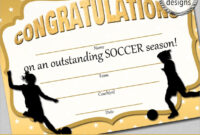 Free 17+ Soccer Certificate Templates In Psd | Ai | Indesign | Ms Word regarding Free 7 Sportsmanship Certificate Templates Free