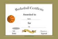 Free 20+ Sample Basketball Certificate Templates In Pdf | Ms Throughout for Amazing Basketball Mvp Certificate Template