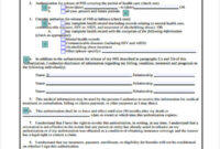 Free 21+ Sample Patient Release Forms In Pdf | Ms Word within Patient Insurance Statement Template
