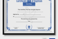 Free 23+ Sample Baptism Certificate Templates In Pdf | Ms Word | Psd within Fresh Christian Baptism Certificate Template