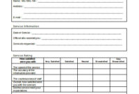 Free 30+ Customer Service Forms In Pdf | Ms Word for Free Delivery Driver Contract Template