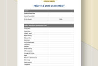Free 34+ Profit And Loss Statement Examples & Samples In Google Docs regarding Real Estate Agent Profit And Loss Statement Template