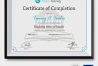 Free 36+ Sample Certificate Of Completion Templates In Ai | Indesign throughout Training Completion Certificate Template