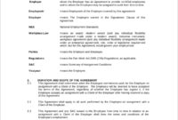 Free 43+ Sample Employment Templates In Ms Word | Pdf for Fascinating Casual Labour Contract Template