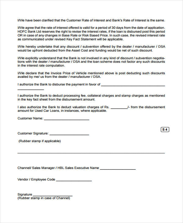 Free 56+ Loan Agreement Forms In Pdf | Ms Word throughout Free Auto Financing Contract Template