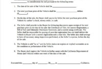 Free 6+ Sample Auto Purchase Agreement Templates In Pdf regarding Car Buying Contract Template