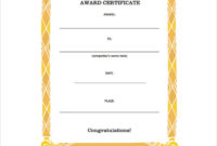 Free 8+ Congratulation Certificate Templates In Pdf inside Congratulations Certificate Templates