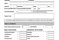 Free 8+ Sample Loan Agreement Forms In Ms Word | Pdf with Parent Student Contract Template